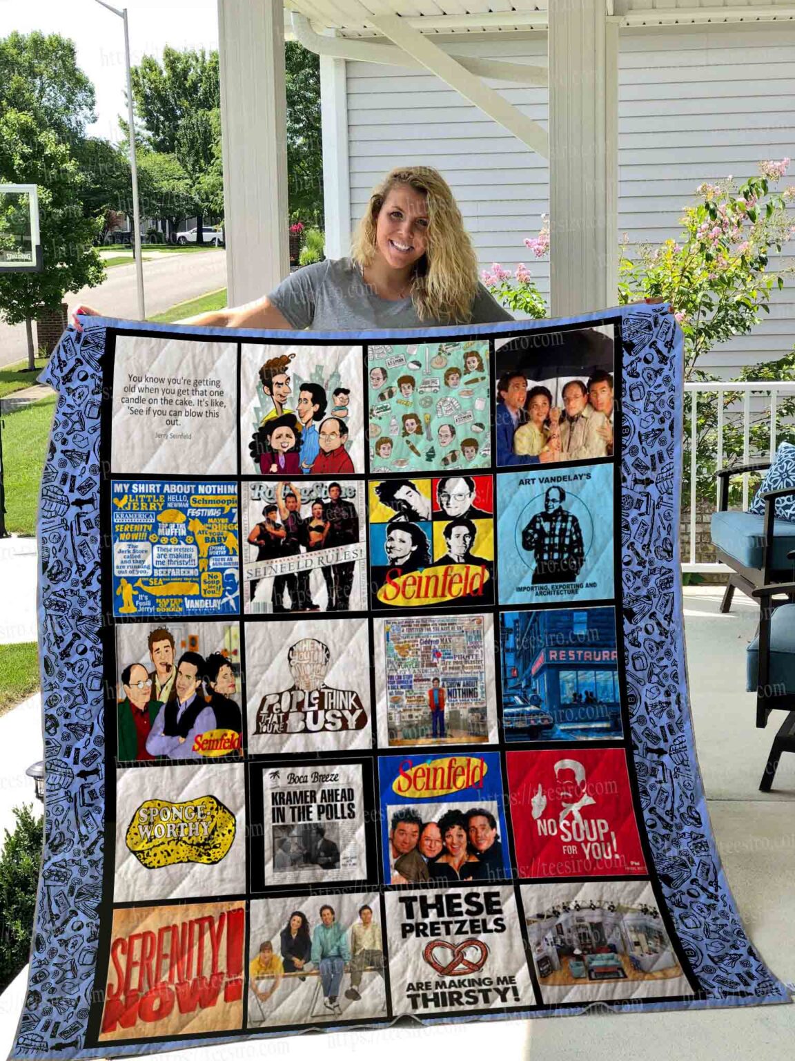 Seinfeld TV Show Blanket 1 Seinfeld TV Show Blanket
