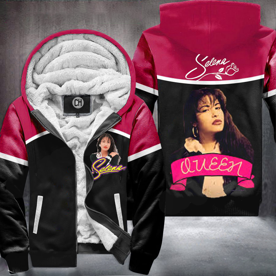 Selena Quintanilla Fleece Jacket 1 Selena Quintanilla Fleece Jacket