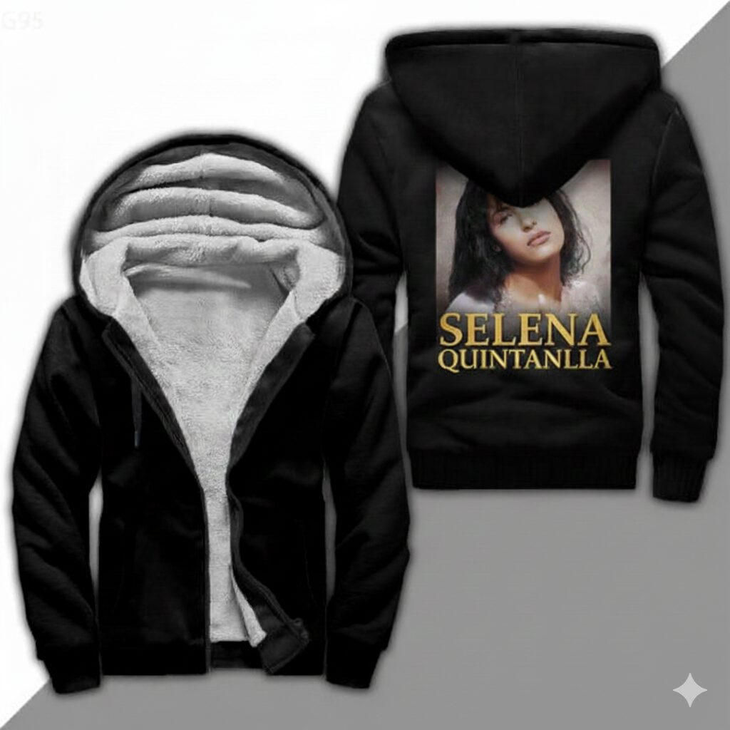 Selena Quintanilla Fleece Jacket 1 Selena Quintanilla Fleece Jacket