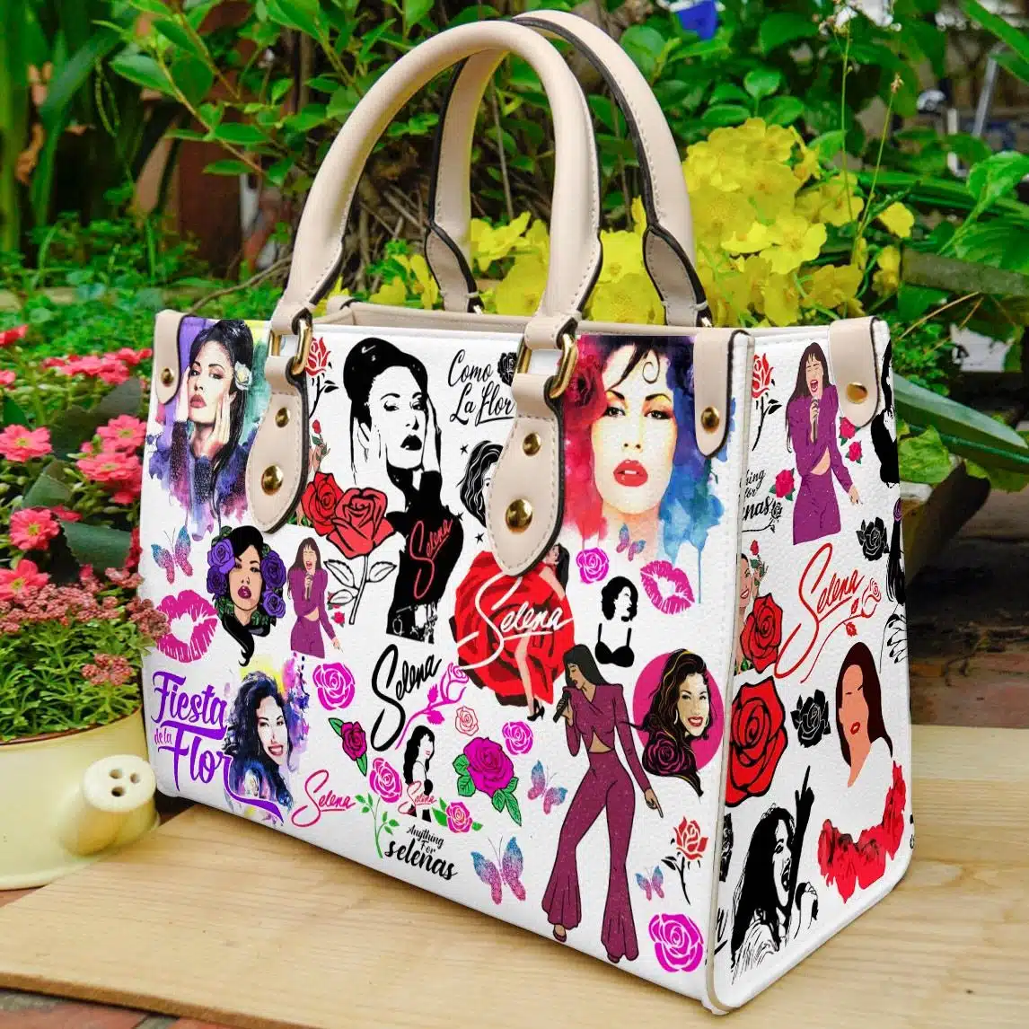 Selena Quintanilla Leather Handbag 1 Selena Quintanilla Leather Handbag