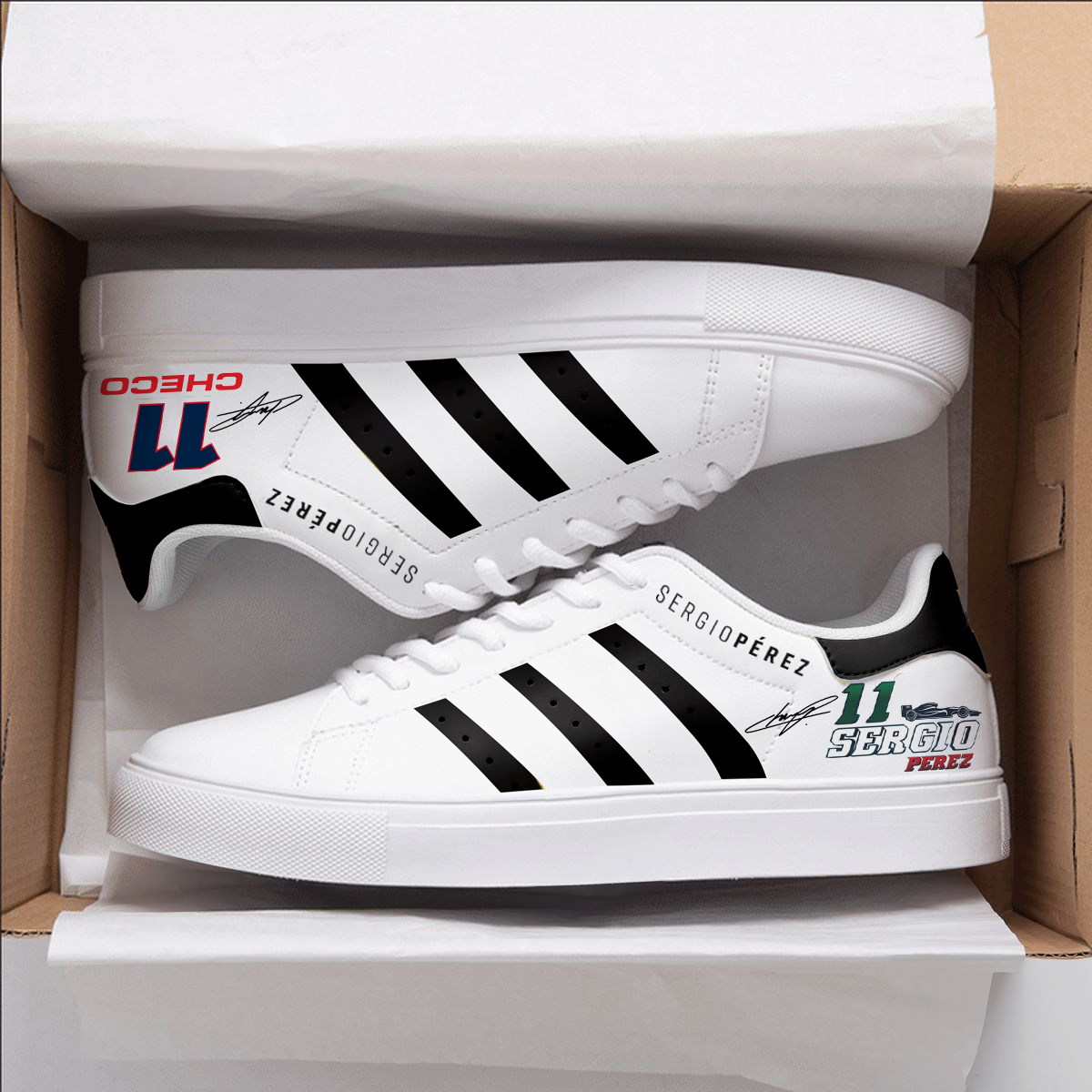 Sergio Pérez Stan Smith Shoes 1 Sergio Pérez Stan Smith Shoes