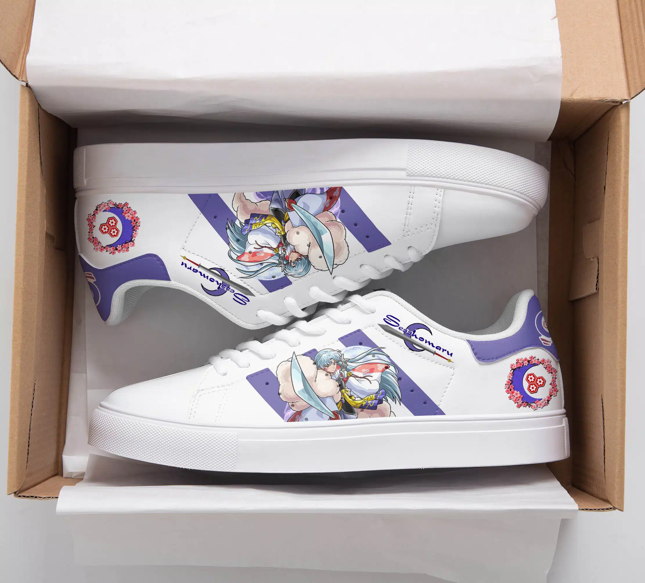 Sesshomaru Stan Smith Shoes 1 Sesshomaru Stan Smith Shoes