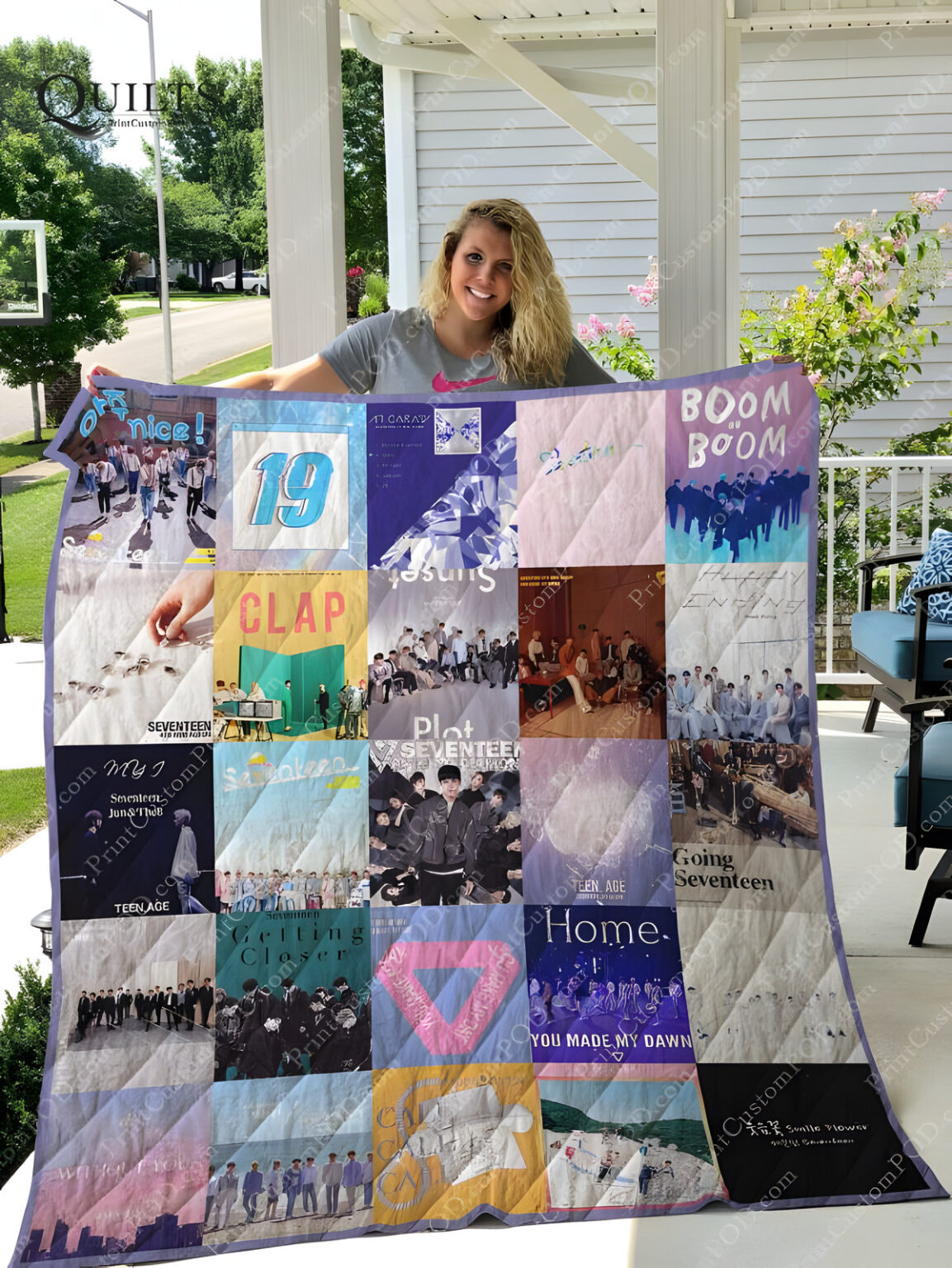 Seventeen Blanket 1 Seventeen Blanket