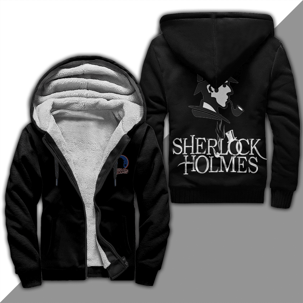 Sherlock Holmes Fleece Jacket 1 Sherlock Holmes Fleece Jacket