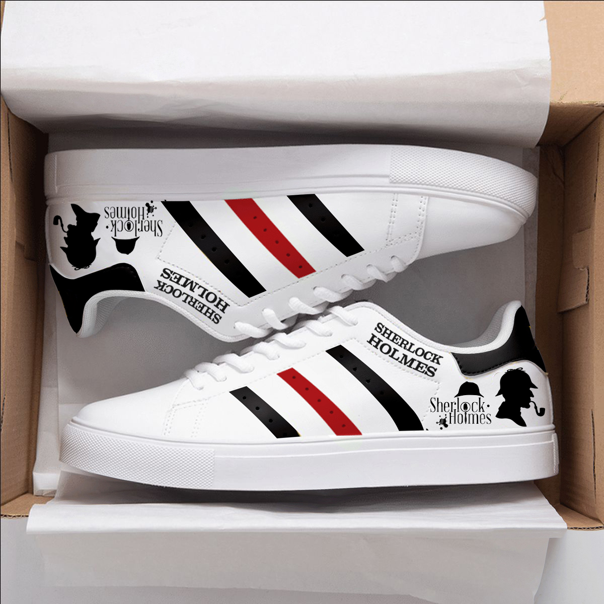Sherlock Holmes Stan Smith Shoes 1 Sherlock Holmes Stan Smith Shoes