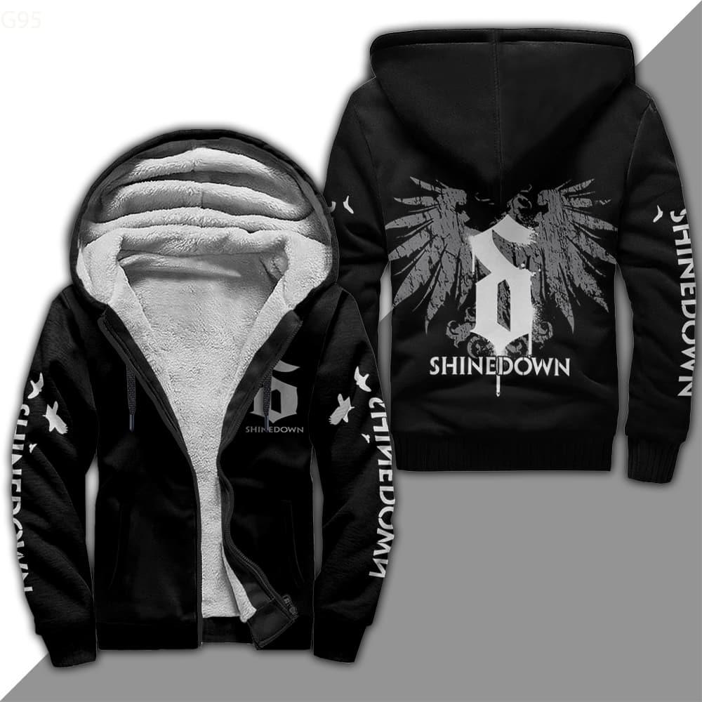 Shinedown Fleece Jacket 1 Shinedown Fleece Jacket
