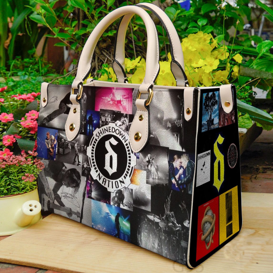 Shinedown Leather Handbag 1 Shinedown Leather Handbag