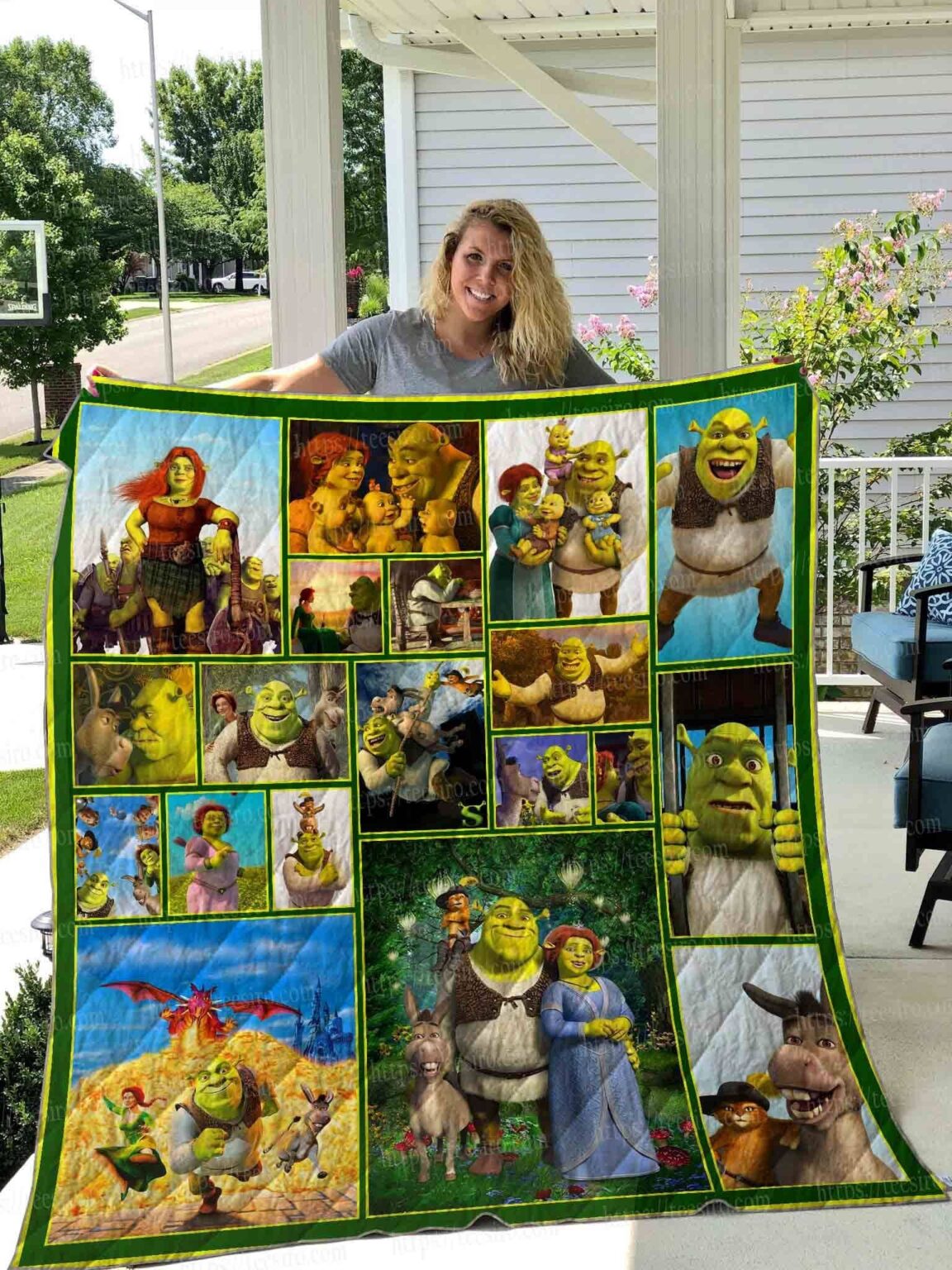 Shrek 2 Blanket 1 Shrek 2 Blanket