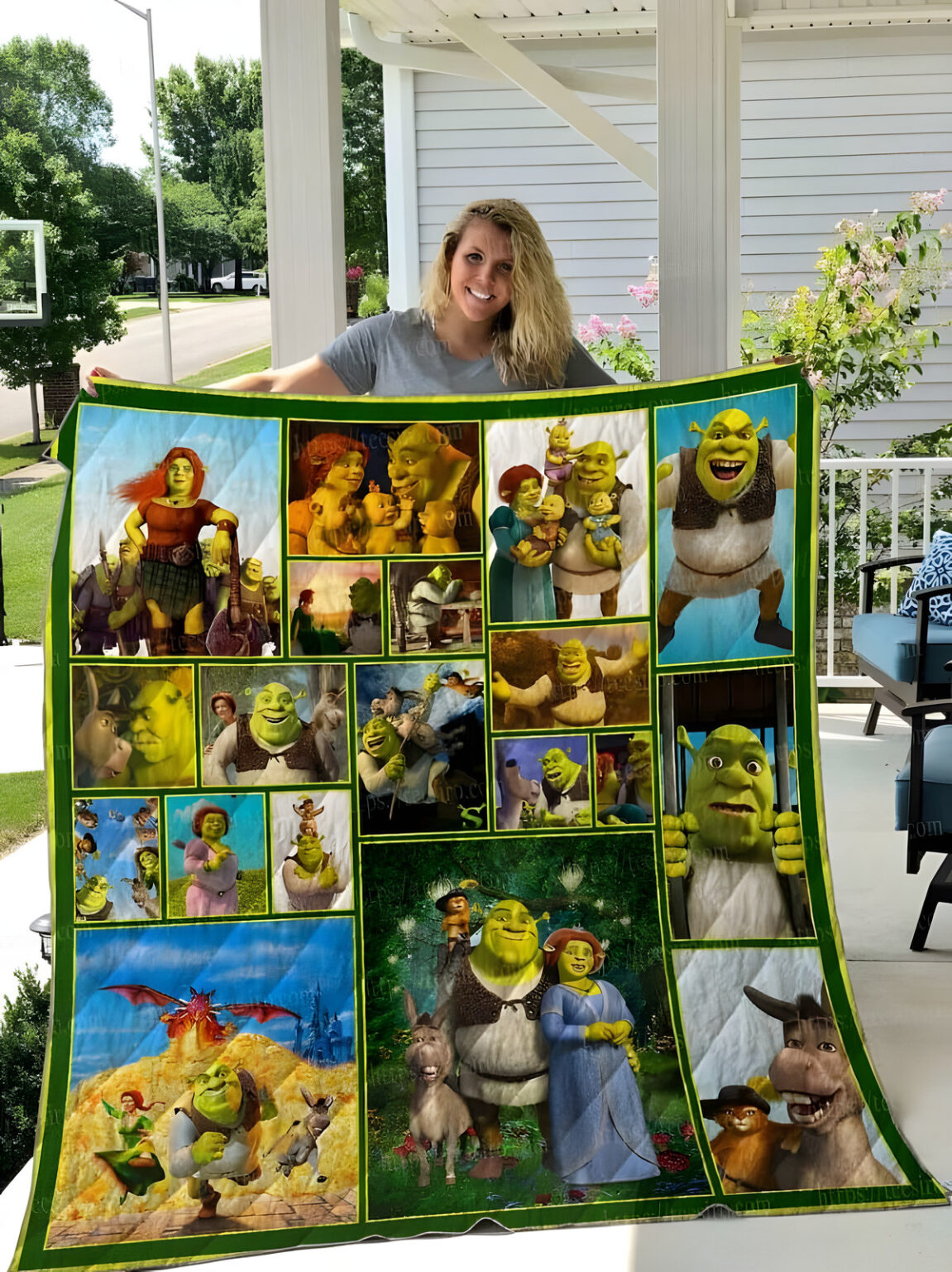 Shrek Blanket 1 Shrek Blanket