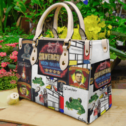 Silverchair Leather Handbag