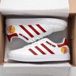 Simply Red Stan Smith Shoes