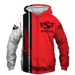 Simson Hoodie Zip Hoodie 3D