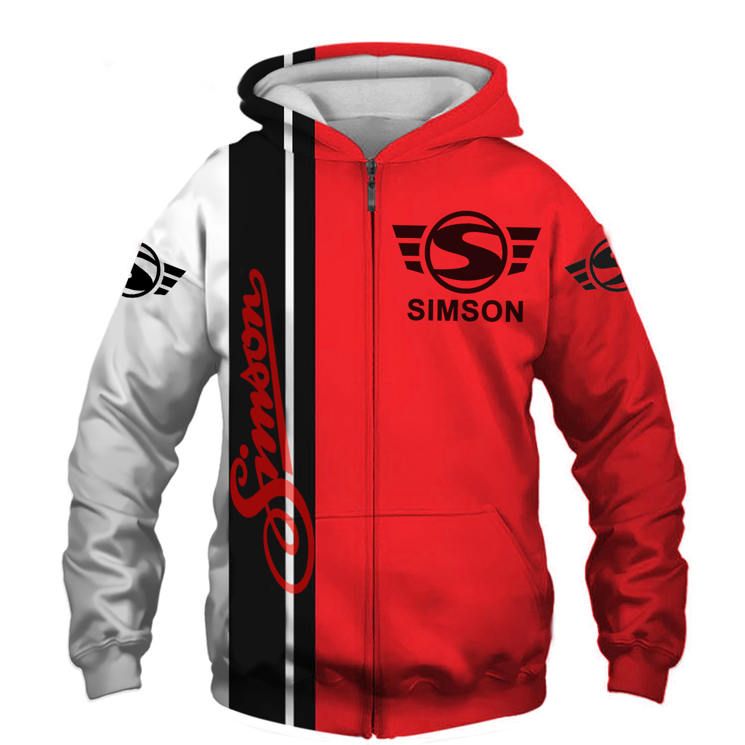 Simson Hoodie Zip Hoodie 3D 1 Simson Hoodie Zip Hoodie 3D