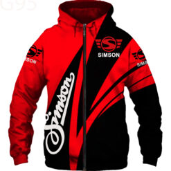 Simson Hoodie Zip Hoodie 3D