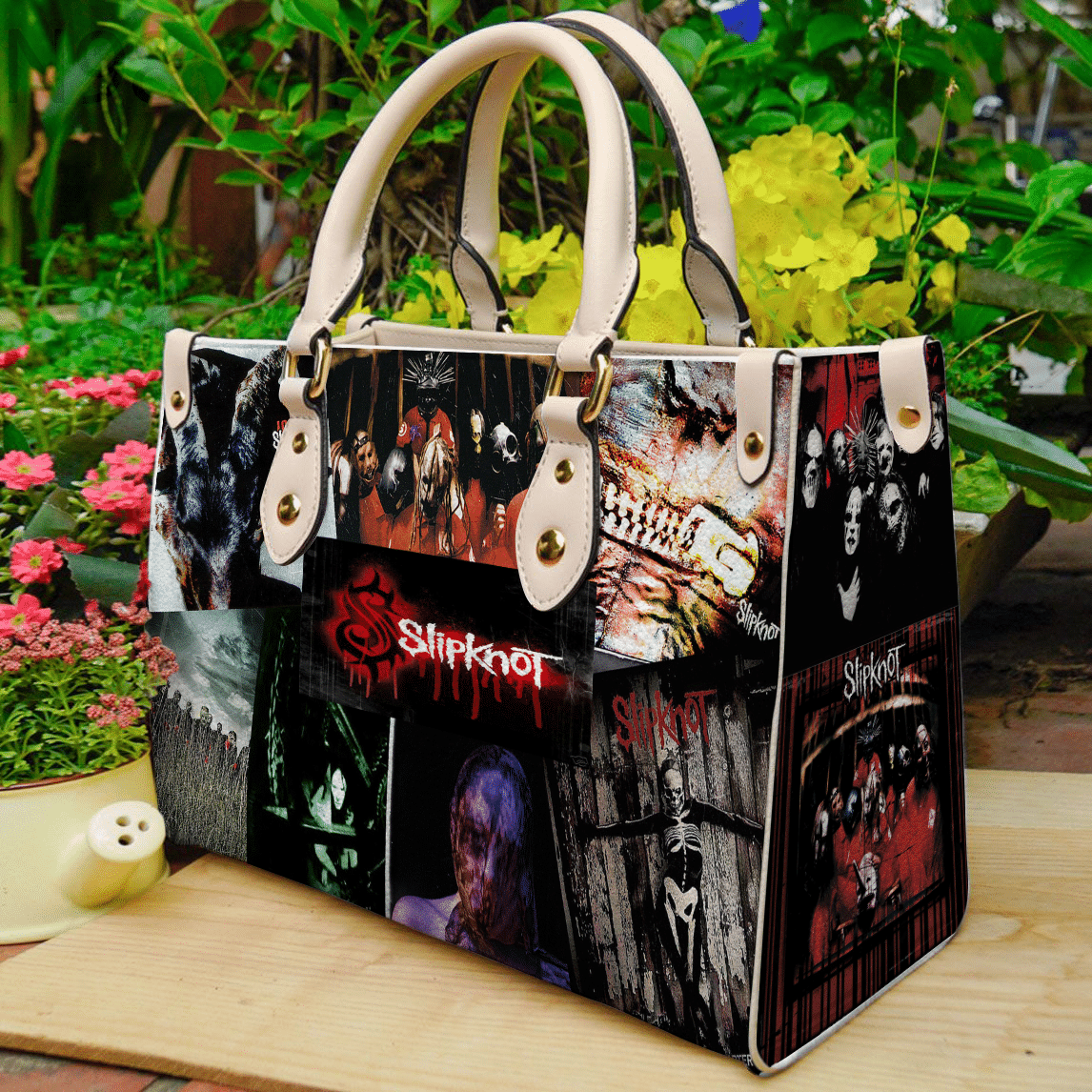 Slipknot Leather Handbag 1 Slipknot Leather Handbag