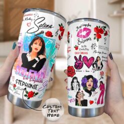 Sln Stainless Steel Personalized Peace Love Tumbler