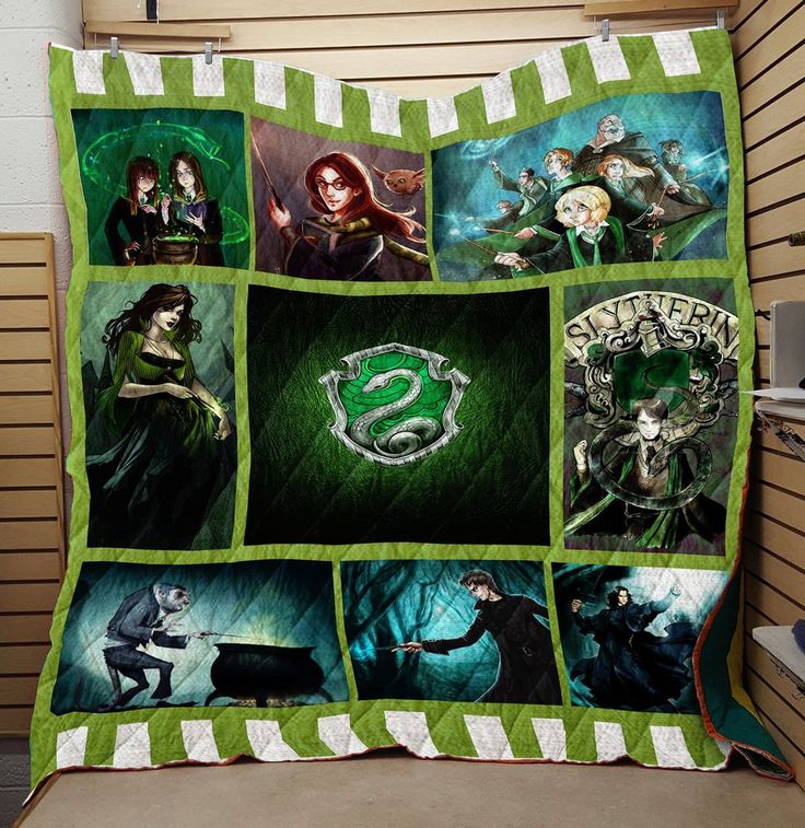 Slytherin Harry Potter Blanket 1 Slytherin Harry Potter Blanket