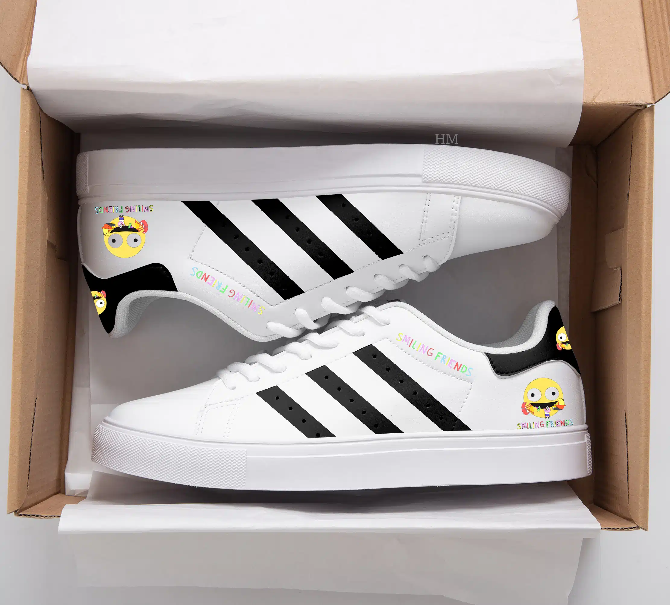 Smiling Friends Stan Smith Shoes 1 Smiling Friends Stan Smith Shoes