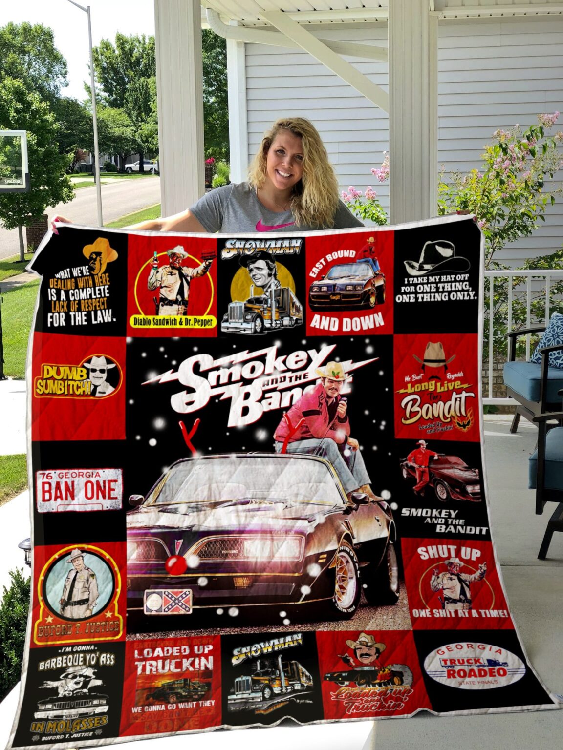 Smokey And The Bandit Blanket 1 Smokey And The Bandit Blanket