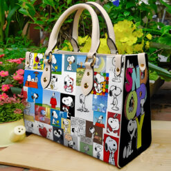 Snoopy 01 Lover Leather Handbag