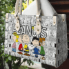 Snoopy Comic Leather Handbag