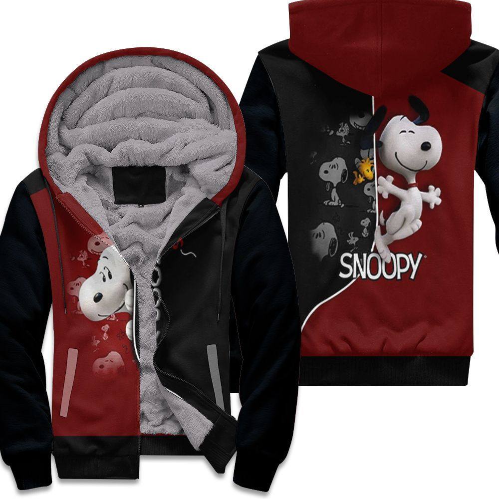 Snoopy Fleece Jacket 1 Snoopy Fleece Jacket