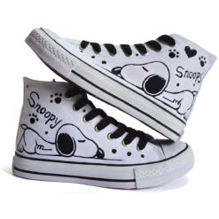 Snoopy High Top Shoes