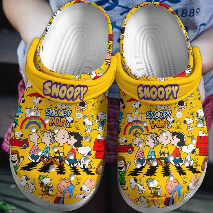 Snoopy Soft Clogs 1 Snoopy Soft Clogs