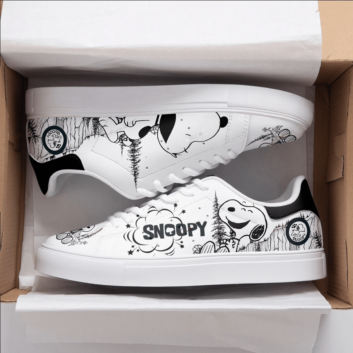Snoopy Stan Smith Shoes 1 Snoopy Stan Smith Shoes