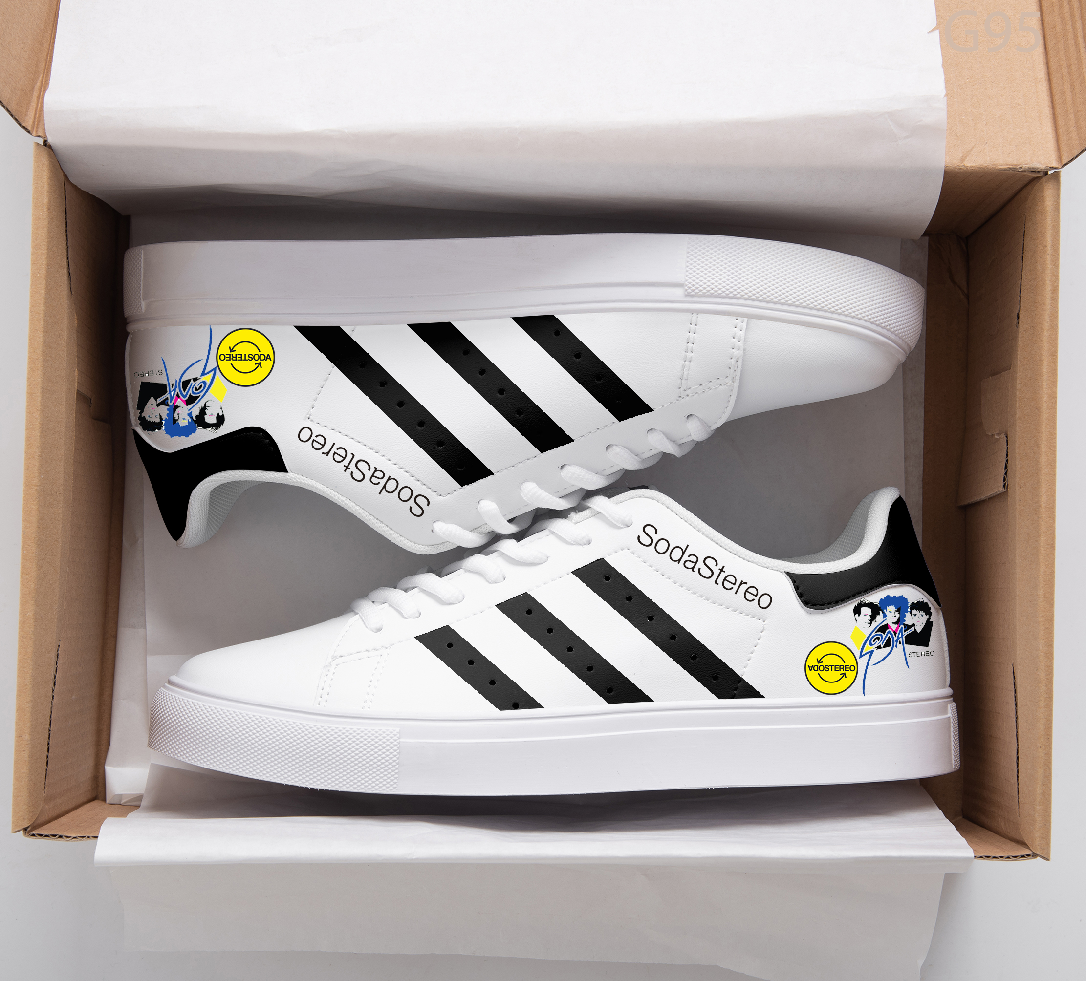 Soda Stereo Stan Smith Shoes 1 Soda Stereo Stan Smith Shoes