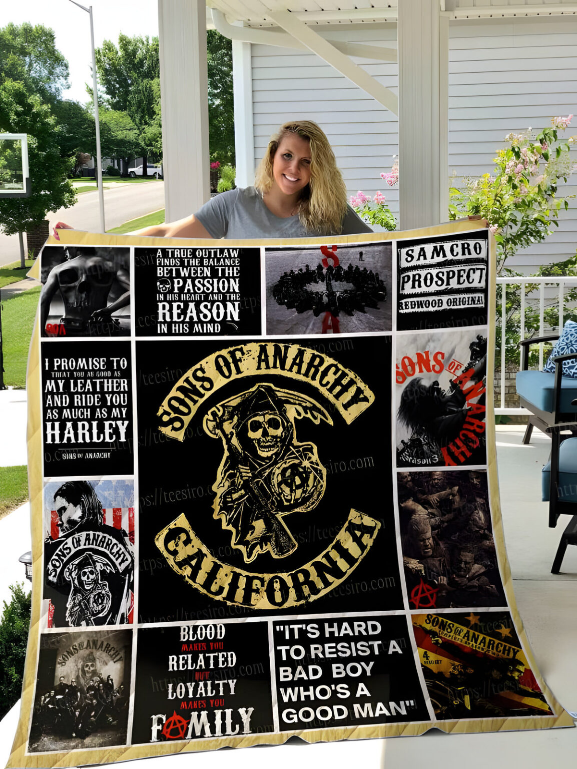 Sons Of Anarchy Blanket 1 Sons Of Anarchy Blanket