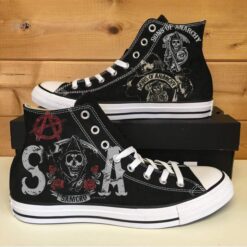 Sons Of Anarchy High Top Shoes New Shoes