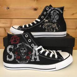 Sons Of Anarchy High Top Shoes New Shoes