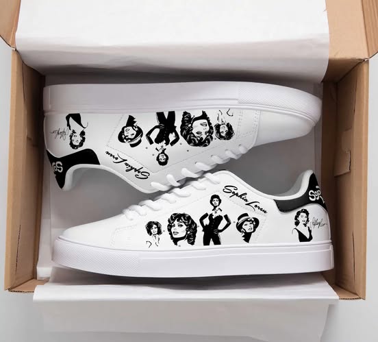 Sophia Loren Stan Smith Shoes 1 Sophia Loren Stan Smith Shoes