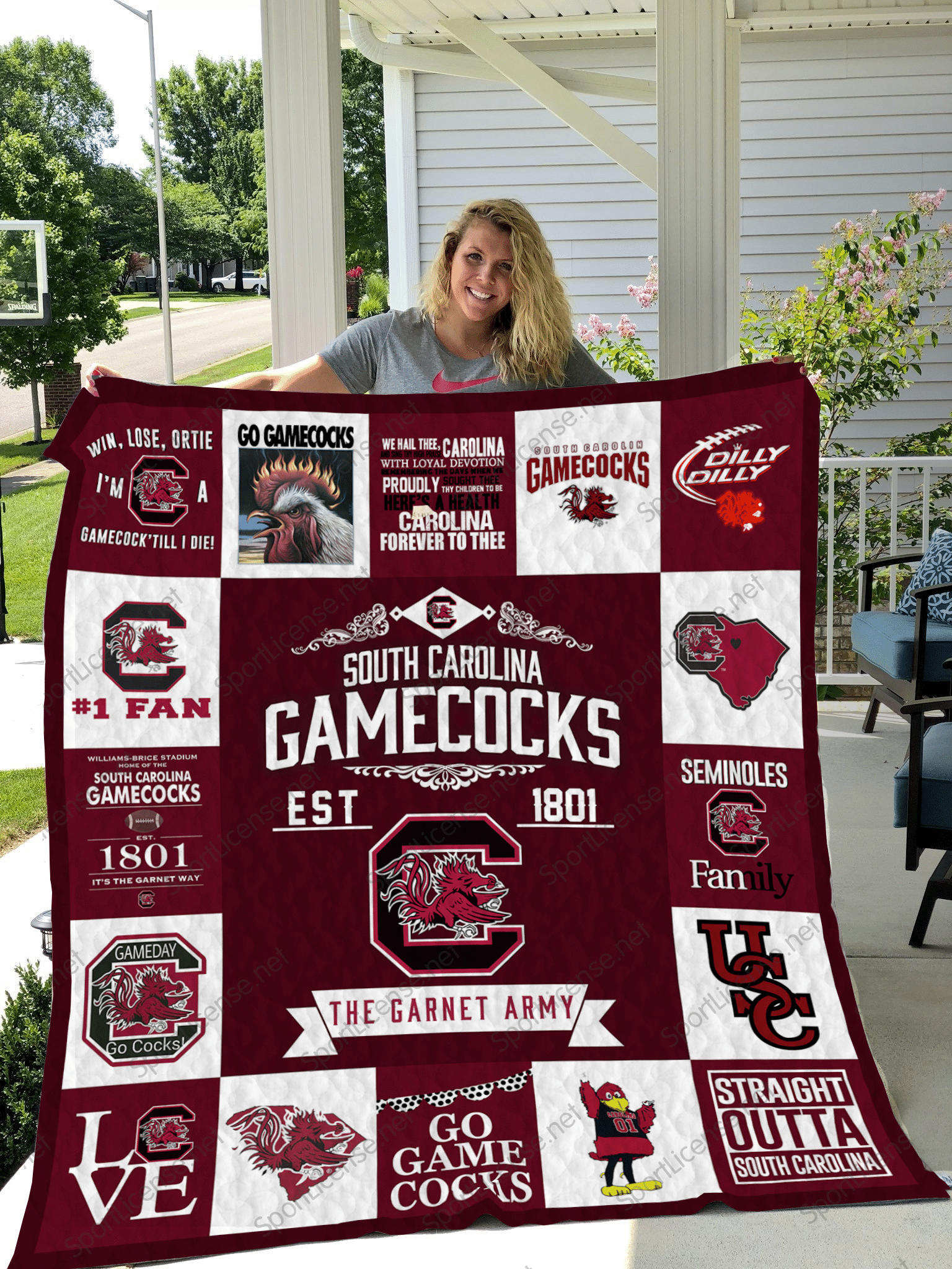 South Carolina Gamecocks 1 Blanket 1 South Carolina Gamecocks 1 Blanket