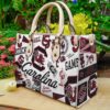 South Carolina Gamecocks Leather Handbag
