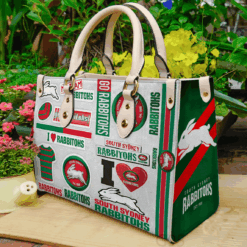 South Sydney Rabbitohs Leather Handbag