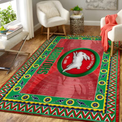 South Sydney Rabbitohs Tide A1 Area Rug