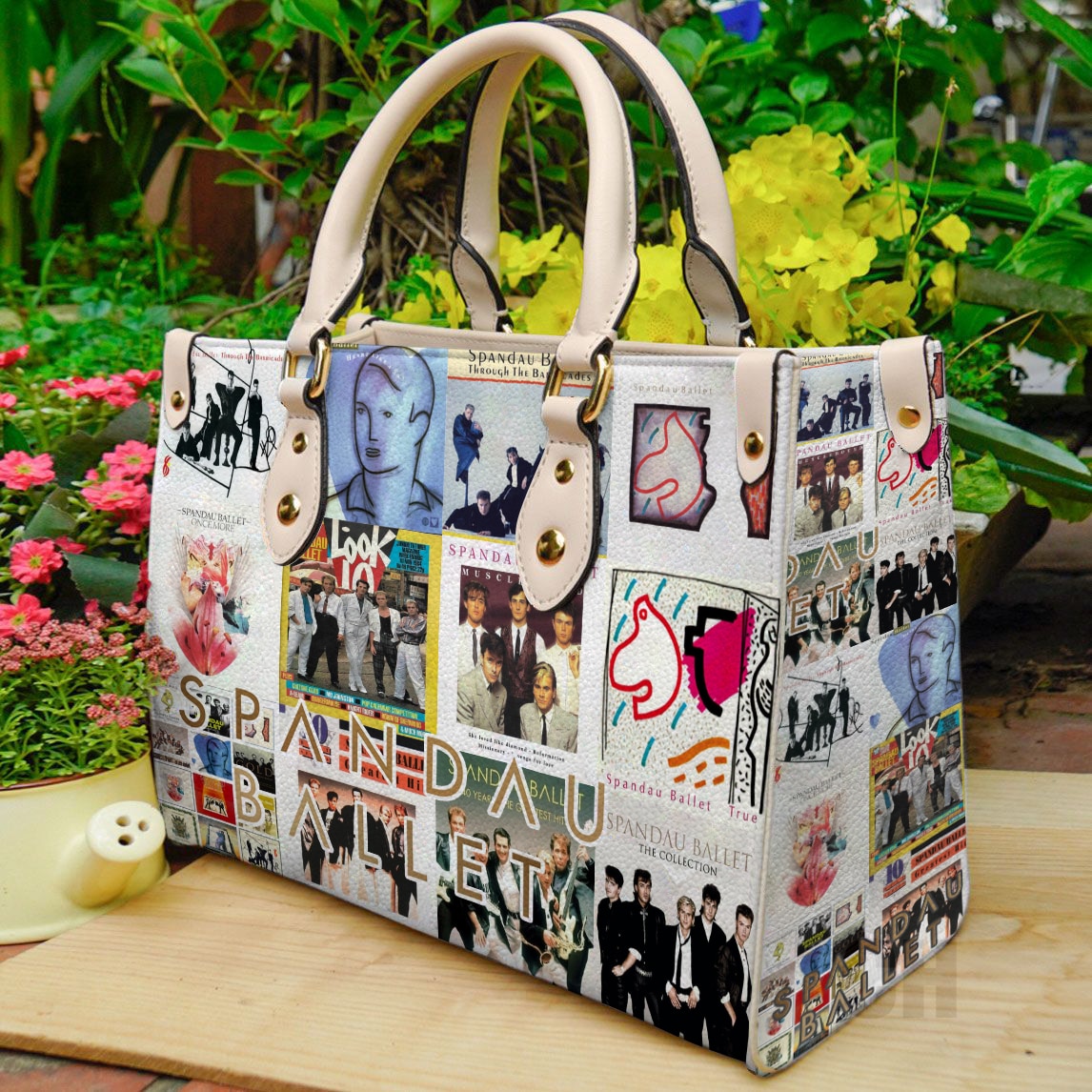 Spandau Ballet Leather Handbag 1 Spandau Ballet Leather Handbag