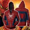 Spider Man A4 Hoodie Zip Hoodie 3D