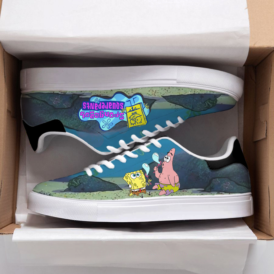 SpongeBob A2 Stan Smith Shoes 1 SpongeBob A2 Stan Smith Shoes