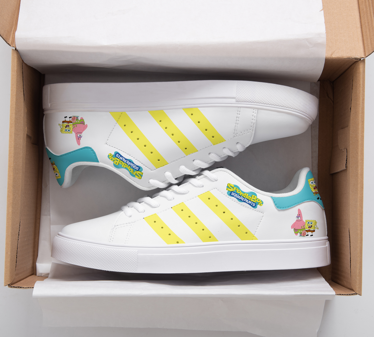 SpongeBob Stan Smith Shoes 1 SpongeBob Stan Smith Shoes