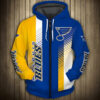 St Louis Blues 1 Hoodie Zip Hoodie 3D