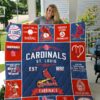 St Louis Cardinals 1 Blanket