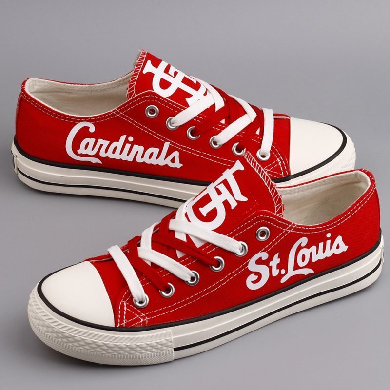 St Louis Cardinals Low Top Shoes 1 St Louis Cardinals Low Top Shoes