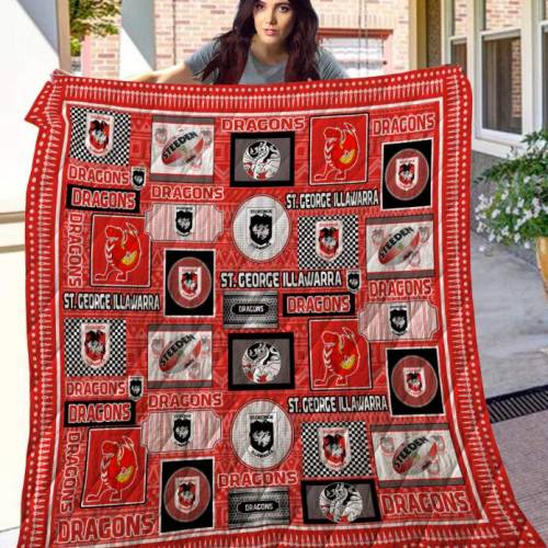 St. George Illawarra Dragons 1 Blanket 1 St. George Illawarra Dragons 1 Blanket
