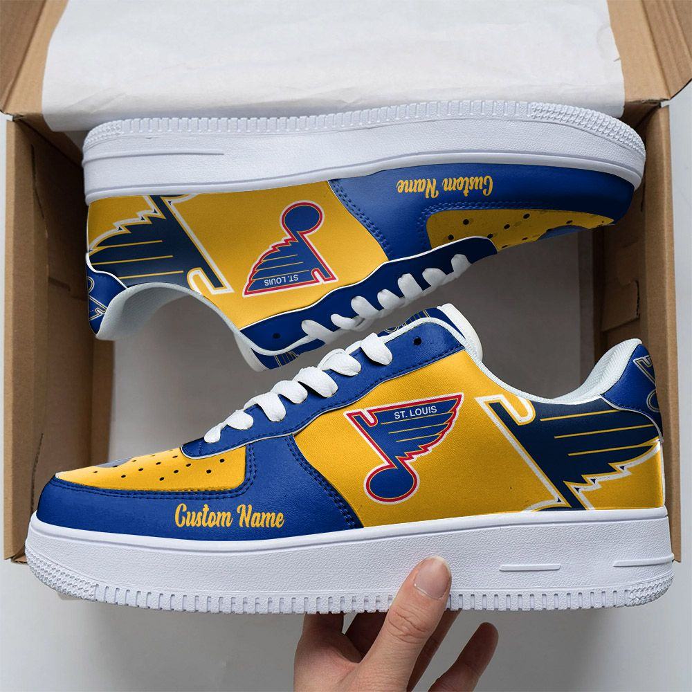 St. Louis Blues Air Force Shoes 1 St. Louis Blues Air Force Shoes