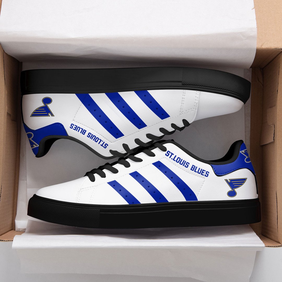 St. Louis Blues G1 Stan Smith Shoes 1 St. Louis Blues G1 Stan Smith Shoes