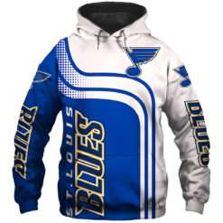 St. Louis Blues Hoodie Zip Hoodie 3D