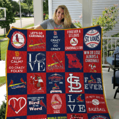 St. Louis Cardinals Lover Blanket